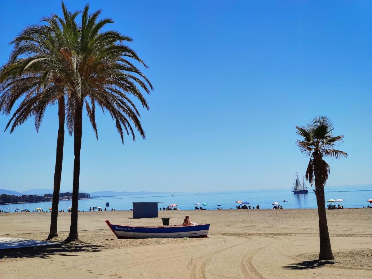 Spacious Beachfront Town House In Estepona With Fully Equipped Kitchen, Pools, Garden, Sea View ภายนอก รูปภาพ